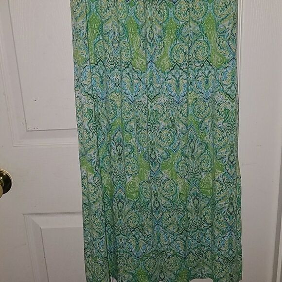  J. Jill Stunning Paisley Maxi Dress Sz S NWOT - Picture 3 of 6